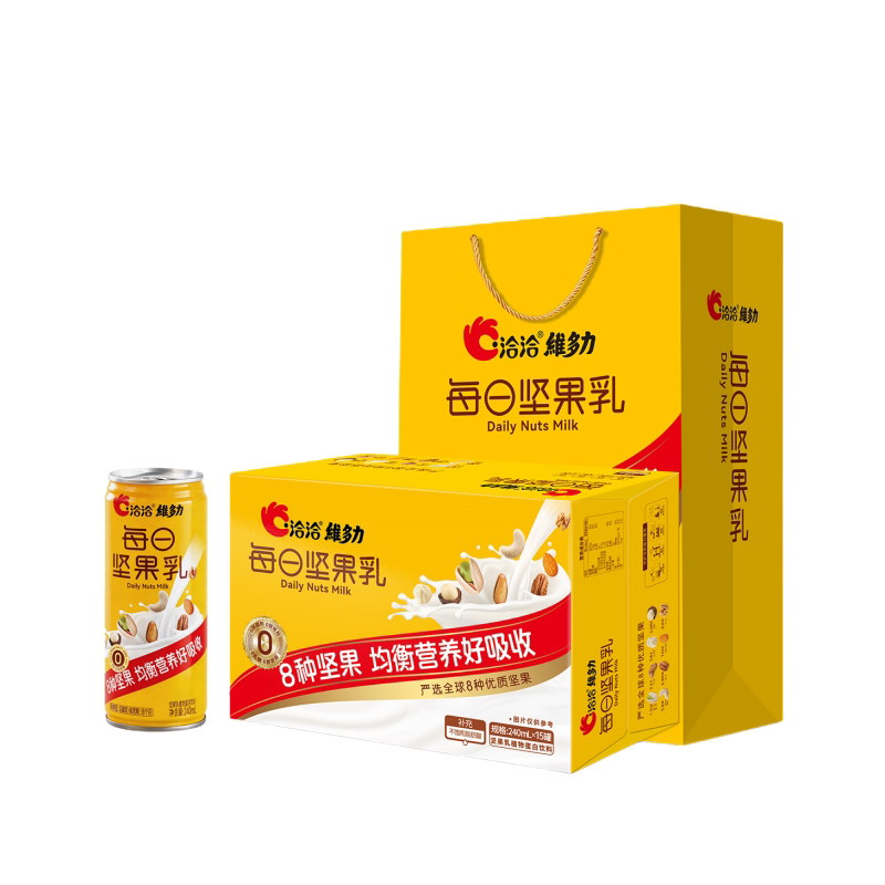 洽洽维多力坚果乳植物蛋白奶核桃植物蛋白饮料/植物奶