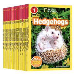 一阶段34册 美国国家地理分级阅读英文原版 National Geographic Kids Level 1 全彩版儿童百科书分级读物动物Readers进口正版绘本