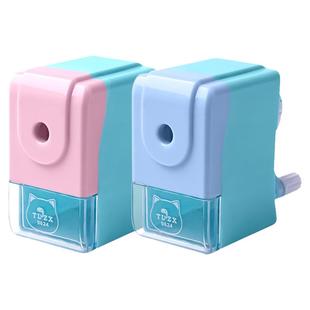 卷笔刀削笔刀儿童削笔器转笔刀小学生专用幼儿园手摇削笔机卷笔机手动铅笔刨笔机旋钻绞神器修车刨削皮销笔器