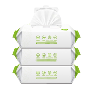 3包婴儿湿纸巾去油湿巾纸家庭实惠装洁面女士湿巾洁阴私处房事
