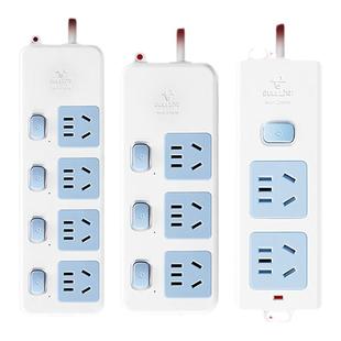 公牛日本专用插座日本旅游插排接线板日标转国标两脚电源转换插板