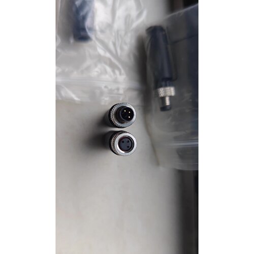 〔议价-可维修〕8毫米航空对插接头 三芯传感器连接器 工业自动化
