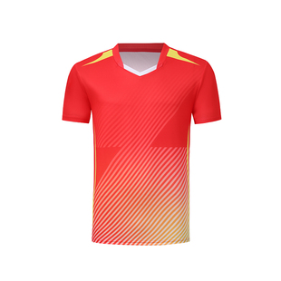 网孔速干羽毛球服套装女夏季短袖网球乒乓球衣情侣运动服定制