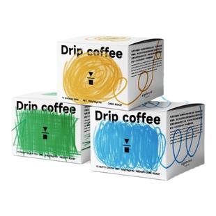 代数学家Y系列挂耳咖啡手冲黑咖啡粉现磨阿拉比卡挂耳3盒+手冲壶