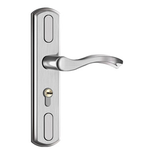 卧室房门锁家用通用型室内木门锁静音门把手柄免改孔老式房间门锁