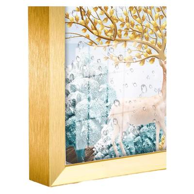 蒂彩铝合金钻石画十字绣裱框定制