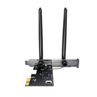 绿联AC1300 5G双频无线网卡蓝牙5.2内置驱动PCIE接口通用台式机电脑网卡