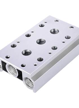 气动电磁阀底座4V210-08/4V110-6