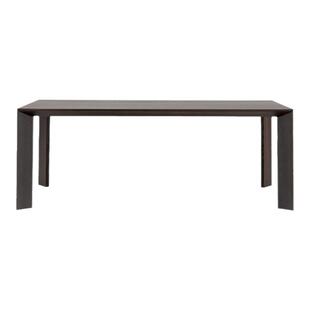 北美黑胡桃木餐桌意式轻奢实木桌北欧极简纯原木大板桌书桌会议桌