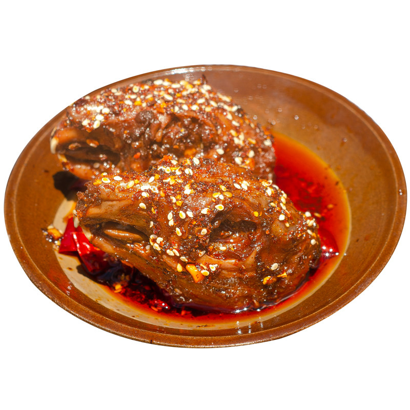 四川成都特产麻辣兔头熟食即食