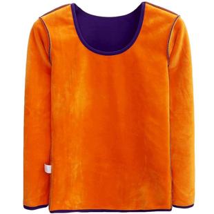 保暖内衣女加厚加绒上衣冬单件肤色美体长袖T恤肉色打底衫大圆领