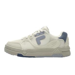 FILA FUSION斐乐潮牌BANK DX女鞋场下滑板鞋冬时尚厚底增高运动鞋