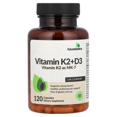 Future维生素K2D3胶囊MK-7强健骨骼助心血管健康