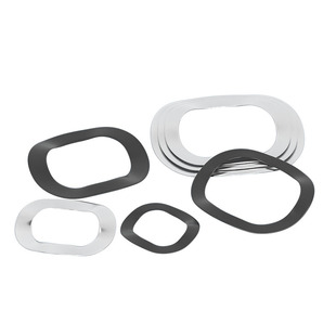 65MN锰钢/304不锈钢三波峰垫圈弹簧弹性轴承波形波型波峰波浪垫片