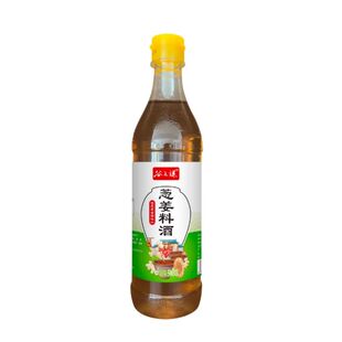 谷之谦葱姜料酒500ml精制料酒烹饪酒香家用去腥炒菜调味红烧调料