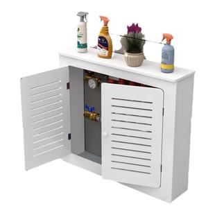 地暖分水器遮挡罩空调下水管道暖气片水表箱盖板燃气管道遮挡装饰