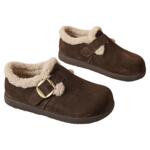 星期六加绒保暖勃肯鞋女2025秋冬季新加厚棉鞋平底防滑毛毛鞋棉靴