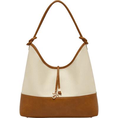 百思图2026春季新款商场同款托特包时尚大容量单肩包女TY100AX6