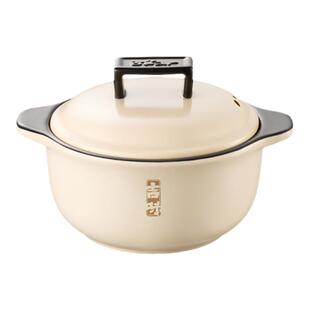 小熊砂锅煲家用燃气灶专用煲仔饭煲汤耐高温干烧不裂汤锅石锅陶瓷