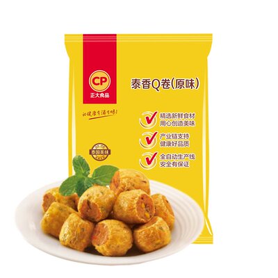 正大CP泰香Q卷豆皮肉卷鸡肉卷