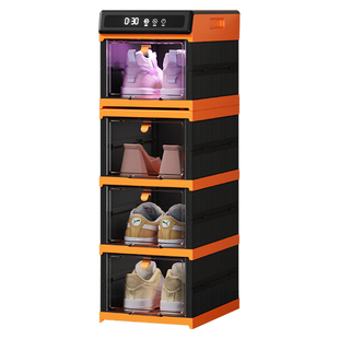 极窄入户门口专用鞋柜免安装一体式2025新款爆款高档角落鞋架