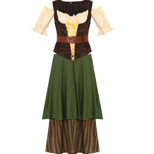 德国慕尼黑巴伐利亚传统啤酒节裙子儿童成人啤酒服舞台表演服装