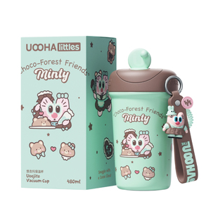 UOOHA悠吉托保温杯可爱高颜值水杯男女生便携随行咖啡杯生日礼物