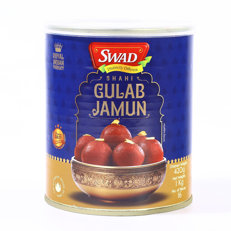 GULAB JAMUN印度进口乳酪糖水汤圆INDIAN SWEETS玫瑰麦粉球1KG