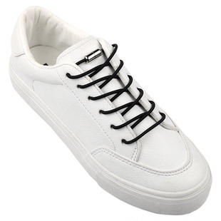 男女弹力松紧免绑免系懒人鞋带圆潮金属胶囊鞋带扣固定器儿童成人