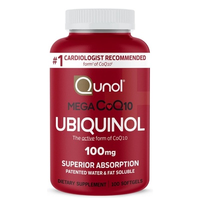 美国直邮qunol还原型泛醇辅酶q10