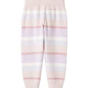 gelato pique25秋冬新品儿童睡裤半边绒条纹马卡龙长裤PKNP255443
