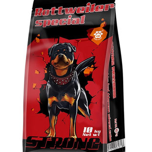 心粮全价罗威纳专用狗粮成犬幼犬粮40斤装大型犬杜宾比特马犬德牧