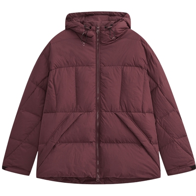 MODE COMMUTER| MC防泼水抗静电加厚高克重保暖蓬松连帽羽绒服