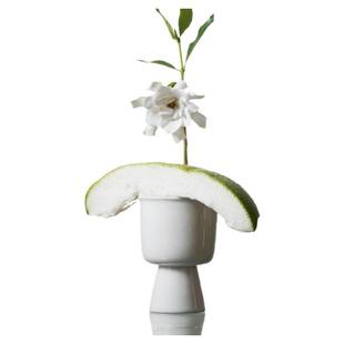 离题悠游东南邑气味游历卧室高足香氛香薰蜡烛礼物柚子栀子花66g