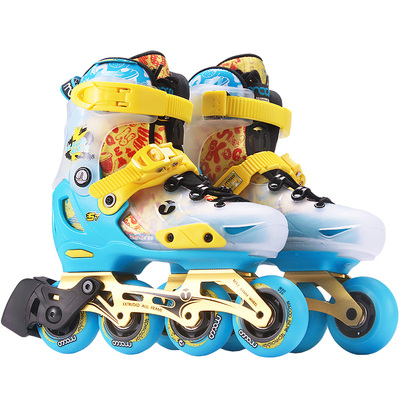 米高轮滑鞋儿童专业花式直排男