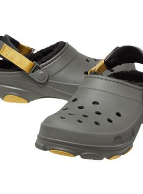 保暖洞洞鞋CROCS/卡洛驰舒适防滑