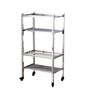 304不锈钢兰花架子兰花盆架室外摆放可移动户外室内接水层专用架