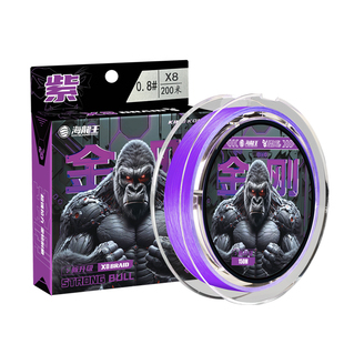 海龙王pe线金刚路亚线专用紫色0吸水顺滑远投鱼线八编主线正品