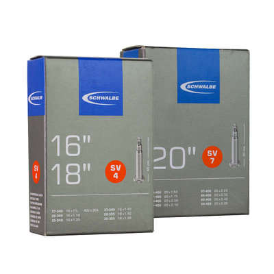 SCHWALBE世文349 16 18 20寸451 406 SV4 折叠自行车小轮车内胎