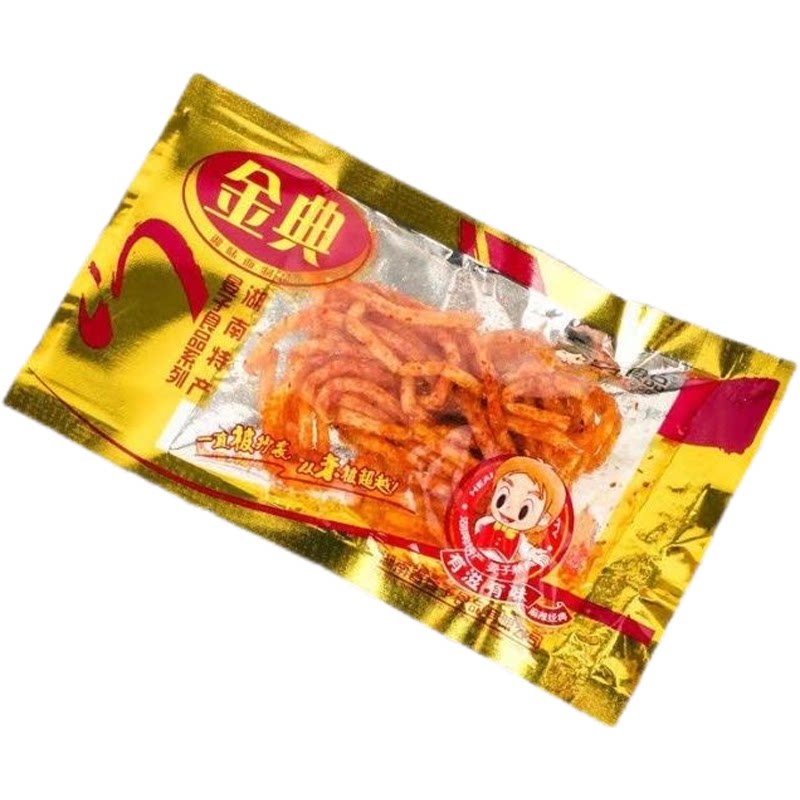 金典麻辣条晏子麻辣丝8090后怀旧零食湖南特产校园小零食小吃批发