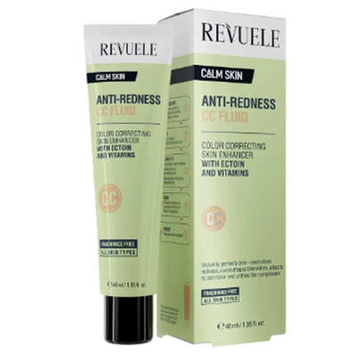 代购Revuele抗红防晒CC妆前乳