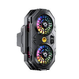 直播专用静音手机散热器降温半导体制冷背夹可升降桌面支架双机位三机位主播落地游戏适用苹果小米黑鲨红魔