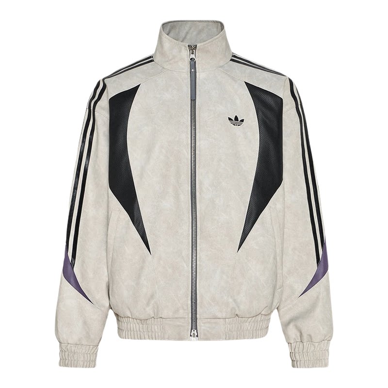 Adidas三叶草男子2026秋季新款时尚街头风休闲运动夹克外套KX0814