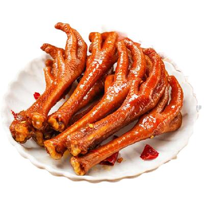 【脆皮鸡爪】香辣四川特产好吃!