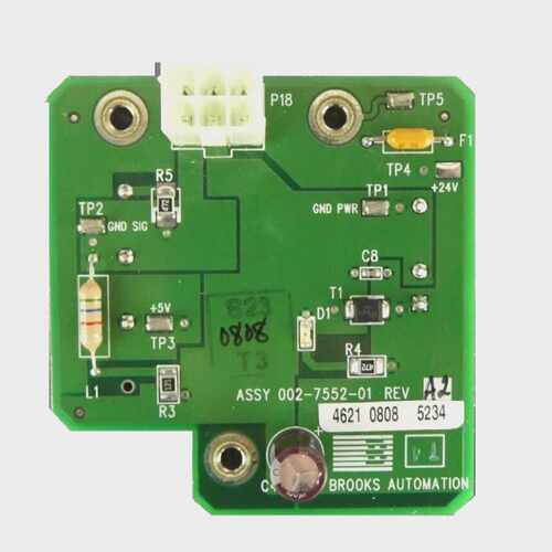 Brooks Automation 002-7551-01 Power Supply PCB 002-7552-01 W