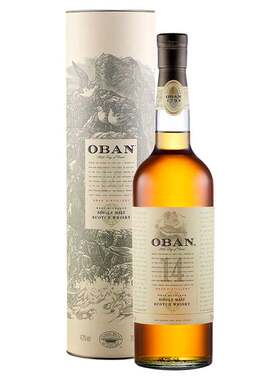洋酒欧本14年西部高地Whisky正品
