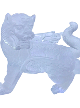 琉璃工艺品白虎摆件四神兽一套四方瑞兽镇宅家居装饰品办公室摆设