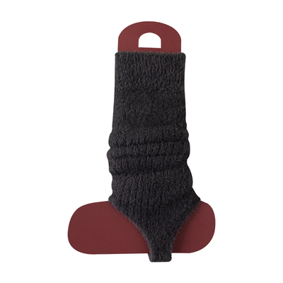 白色堆堆袜套女款秋冬保暖加厚