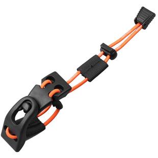 Molle扣配件扩展织带夹户外登山包固定扣登山杖冰斧弹力绳绑绳扣