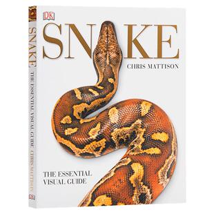 Snake DK蛇类百科 DK 蛇类身体结构知识科普 蛇类分类彩图鉴图解指南 DK出版社